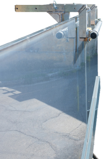 Montaggio sotto alla ringhiera