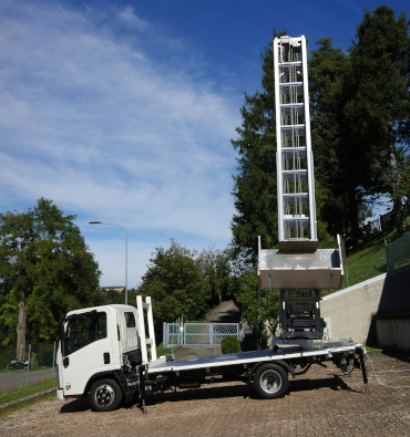 Instalación sobre Isuzu M21T con LLS