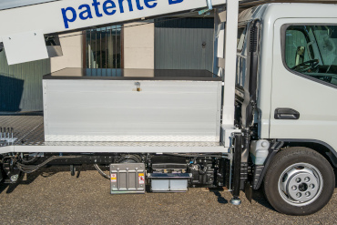 Cassone con pannello solare