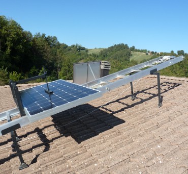 Pannello solare sul tetto